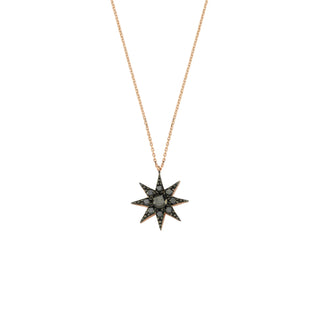 VENUS STAR GOLD DIAMOND NECKLACE