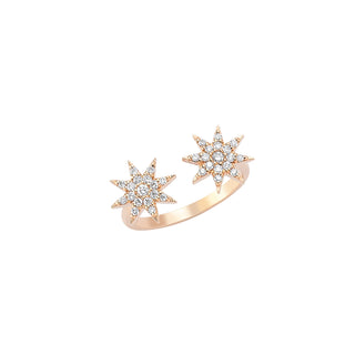 VENUS STAR GOLD DIAMOND RING