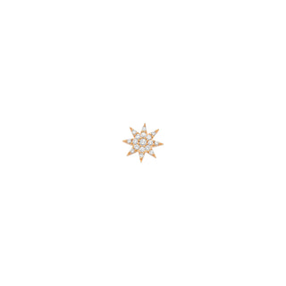 VENUS STAR GOLD DIAMOND EARRINGS