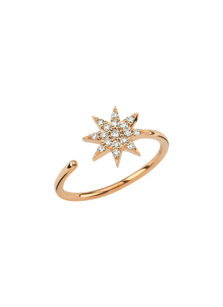 VENUS STAR GOLD DIAMOND RING