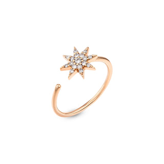 VENUS STAR GOLD DIAMOND RING