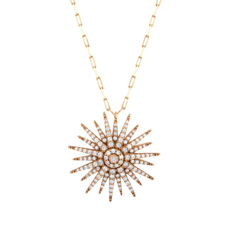 JARDIN STAR GOLD DIAMOND NECKLACE