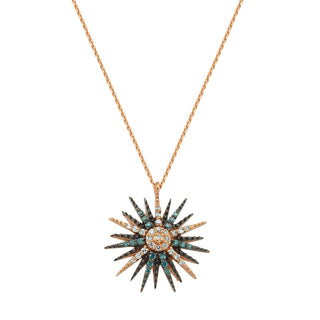 JARDIN STAR GOLD DIAMOND NECKLACE