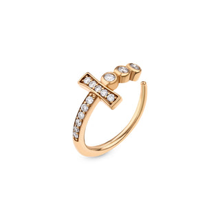 SWORD GOLD DIAMOND RING