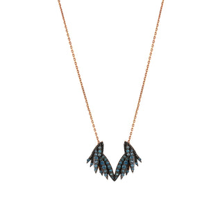 WINGS GOLD DIAMOND NECKLACE