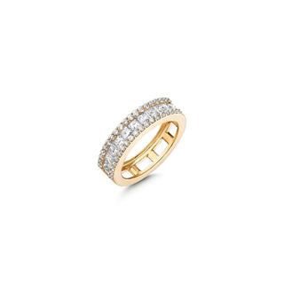 MONDRIAN GOLD DIAMOND RING