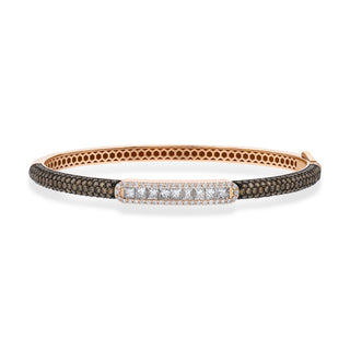 MONDRIAN GOLD COGNAC DIAMOND BRACELET