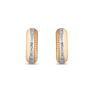 MONDRIAN GOLD DIAMOND EARRINGS