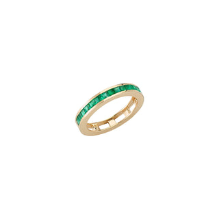 MONDRIAN GOLD EMERALD RING