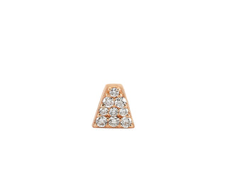 MONDRIAN GOLD DIAMOND XSMALL PIERCING