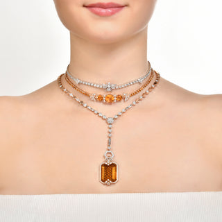 CYBELE OPULENCE SPECIAL CUT HONEY PENDANT