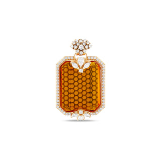 CYBELE OPULENCE SPECIAL CUT HONEY PENDANT