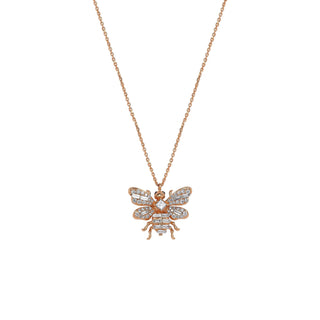 QUEEN BEE ARTEMIS 18K GOLD DIAMOND NECKLACE