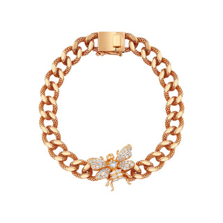 QUEEN BEE HANIA GOLD  DIAMOND BRACELET