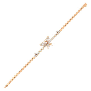 QUEEN BEE HANIA 18K GOLD DIAMOND BRACELET