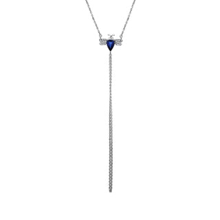 QUEEN BEE GOLD DIAMOND SAPPHIRE HAND CHAIN