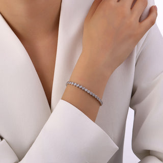 HONEYCOMB GOLD DIAMOND BRACELET