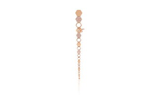 CYBELE HONEYCOMB DIAMOND SINGLE EARRING