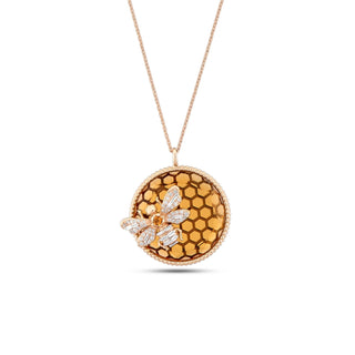 QUEEN BEE HANIA GOLD DIAMOND NECKLACE