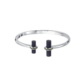 SOUL MATE SILVER BLACK DIAMOND BRACELET