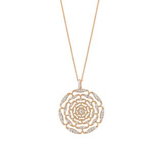 ROSA MUNDI GOLD DIAMOND NECKLACE