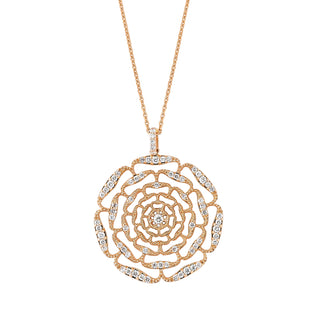 ROSA MUNDI GOLD  DIAMOND NECKLACE