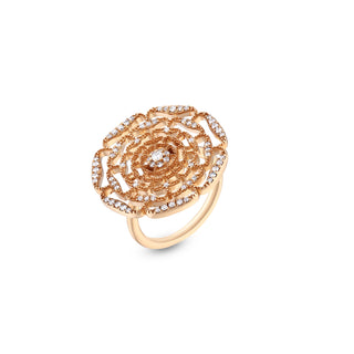 ROSA MUNDI GOLD DIAMOND RING