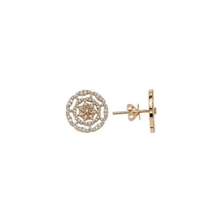 ROSA MUNDI GOLD DIAMOND EARRING Bee Goddess