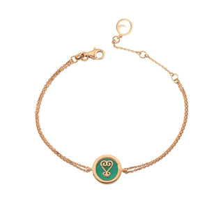 SANKOFA GOLD BRACELET Bee Goddess