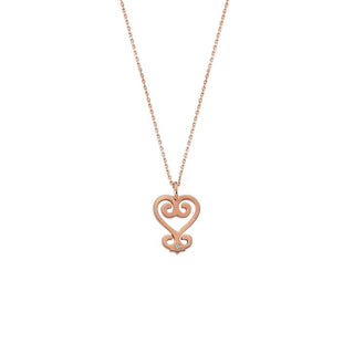 SANKOFA GOLD DIAMOND NECKLACE Bee Goddess