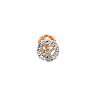 SHAKTI GOLD DIAMOND XSMALL SINGLE EARRING