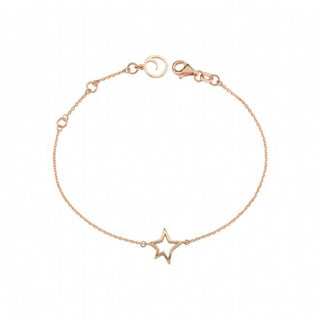 SIRIUS STAR GOLD DIAMOND BRACELET Bee Goddess