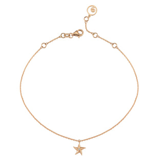 STARFISH DIAMOND ANKLET Bee Goddess