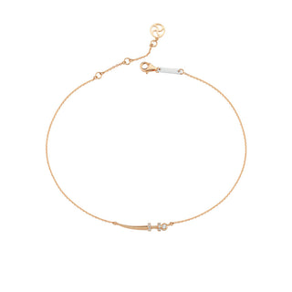 SWORD DIAMOND ANKLET Bee Goddess