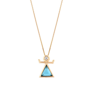 TANIT GOLD DIAMOND NECKLACE