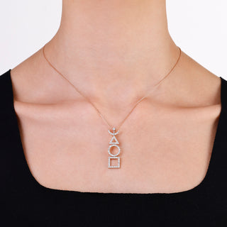 TATTWA GOLD DIAMOND NECKLACE
