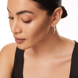 VENUS STAR GOLD DIAMOND EARRINGS