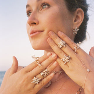 NORTH STAR GOLD DIAMOND RING