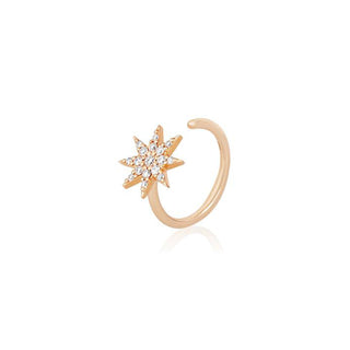 VENUS STAR GOLD DIAMOND RING Bee Goddess