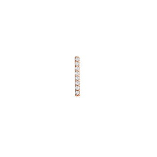 MONDRIAN GOLD DIAMOND SINGLE EARRING