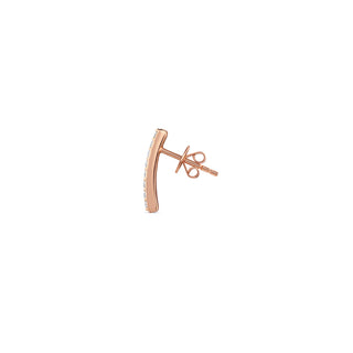 MONDRIAN GOLD DIAMOND SINGLE EARRING