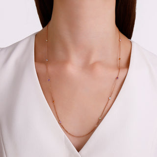 CHAIN GOLD DIAMOND NECKLACE