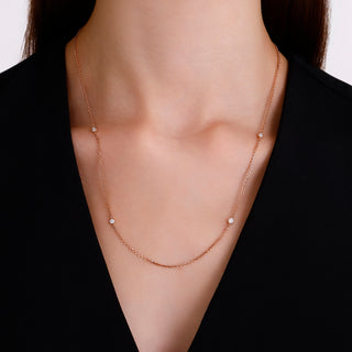 CHAIN GOLD DIAMOND NECKLACE