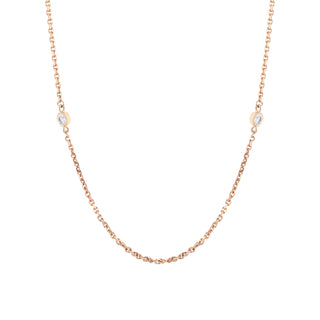 CHAIN GOLD DIAMOND NECKLACE