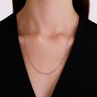 CHAIN GOLD DIAMOND NECKLACE