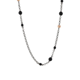 CHAIN GOLD & SILVER NECKLACE