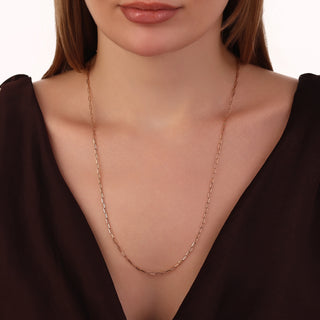 CHAIN GOLD THIN NECKLACE
