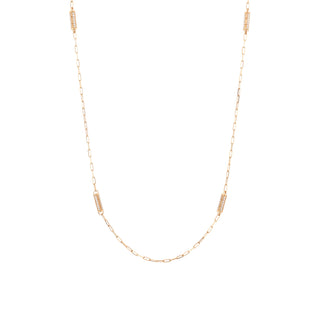 SOULMATE GOLD DIAMOND CHAIN NECKLACE