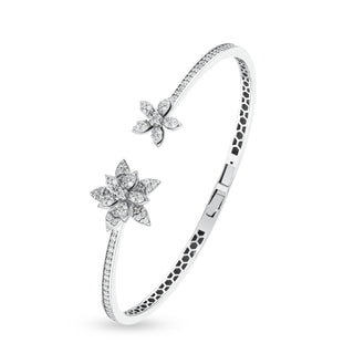 APPLE SEED BLOSSOM GOLD DIAMOND BRACELET