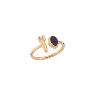 ARTEMIS GOLD LAPIS LAZULI RING